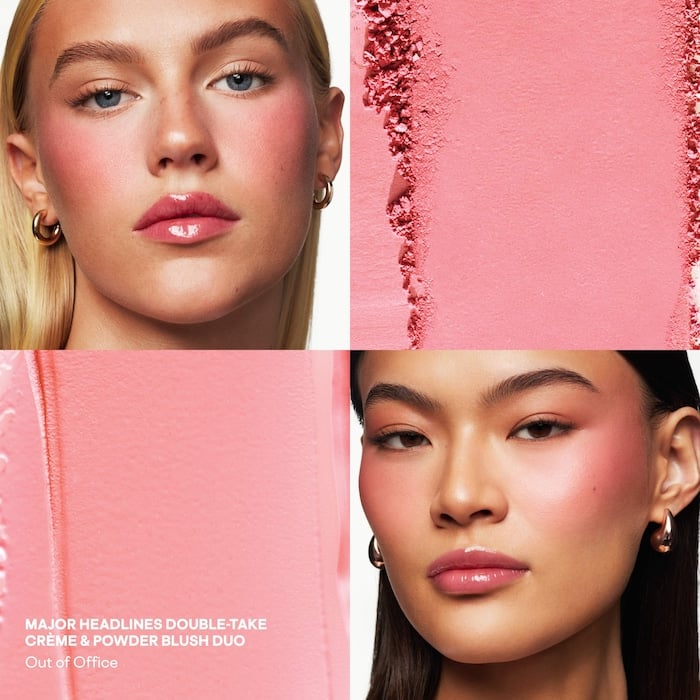 PATRICK TA  Patrick's Glow and Gloss Set: Major Headlines Blush Duo and Lip Gloss Makeup Gift Set - Image 17