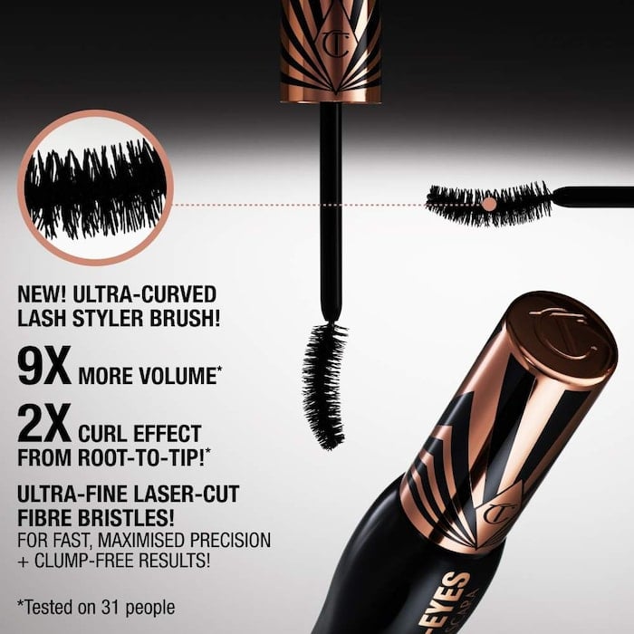 Charlotte Tilbury  Exagger-eyes Volumizing and Curling Mascara - Image 5