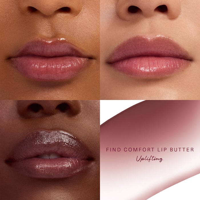 Rare Beauty by Selena Gomez  Find Comfort Lip Butter Balm + Overnight Mask with Hyaluronic Acid Butter - Image 7