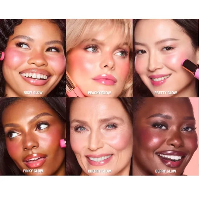 Charlotte Tilbury  Unreal Lip + Cheek Glow Blush Stick with Hyaluronic Acid - صورة 2