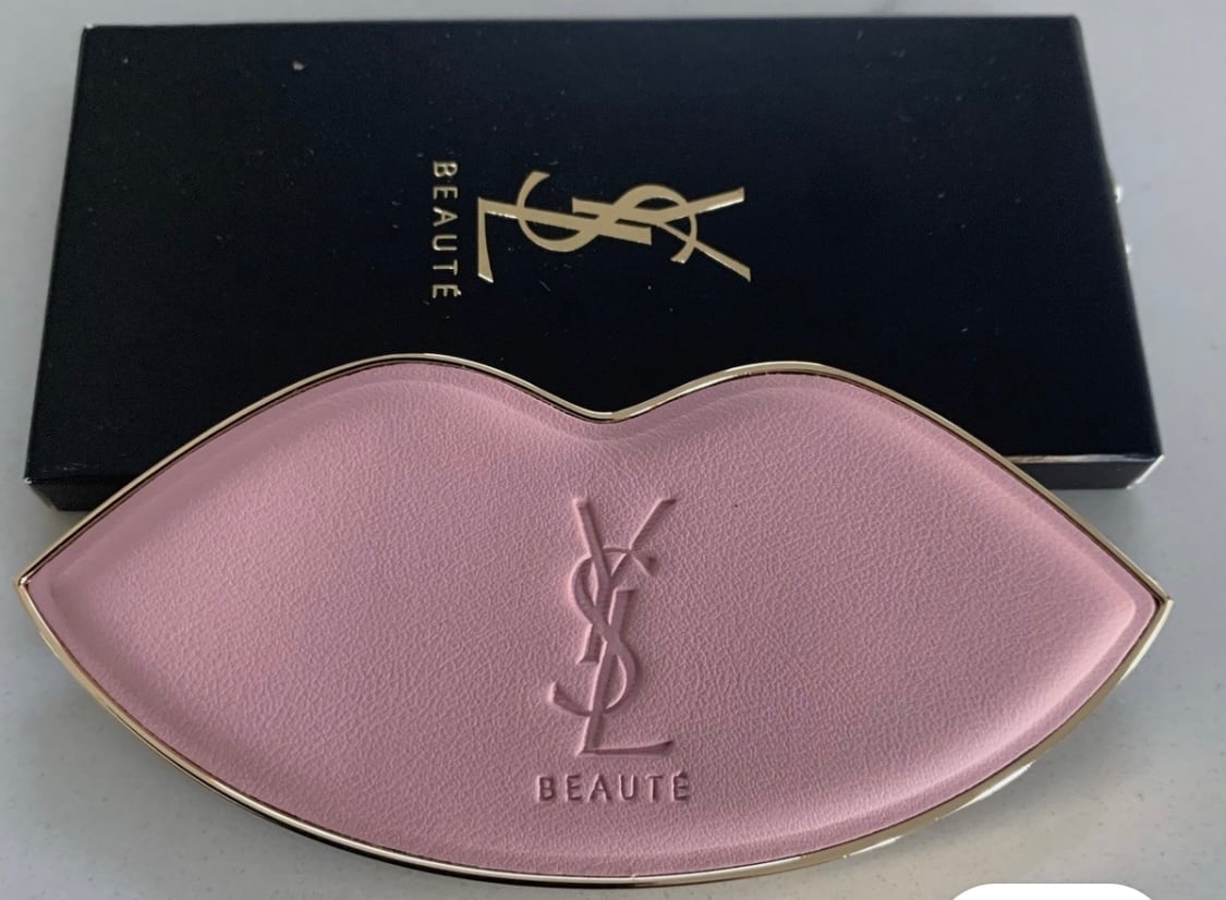 ysl beaute pink lip pocket mirror - Image 5