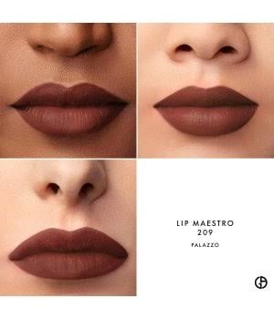 Goarge armani Lip Maestro Velvety Liquid Lipstick 209 - Image 4