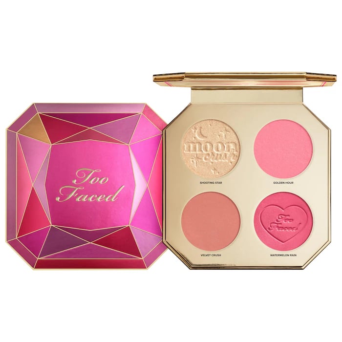 Too Faced Jewel Crush Blush & Highlighter Face Palette - Image 6