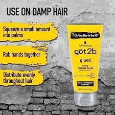 Schwarzkopf got2b Glued Styling Spiking Glue 1.25 oz - Image 5