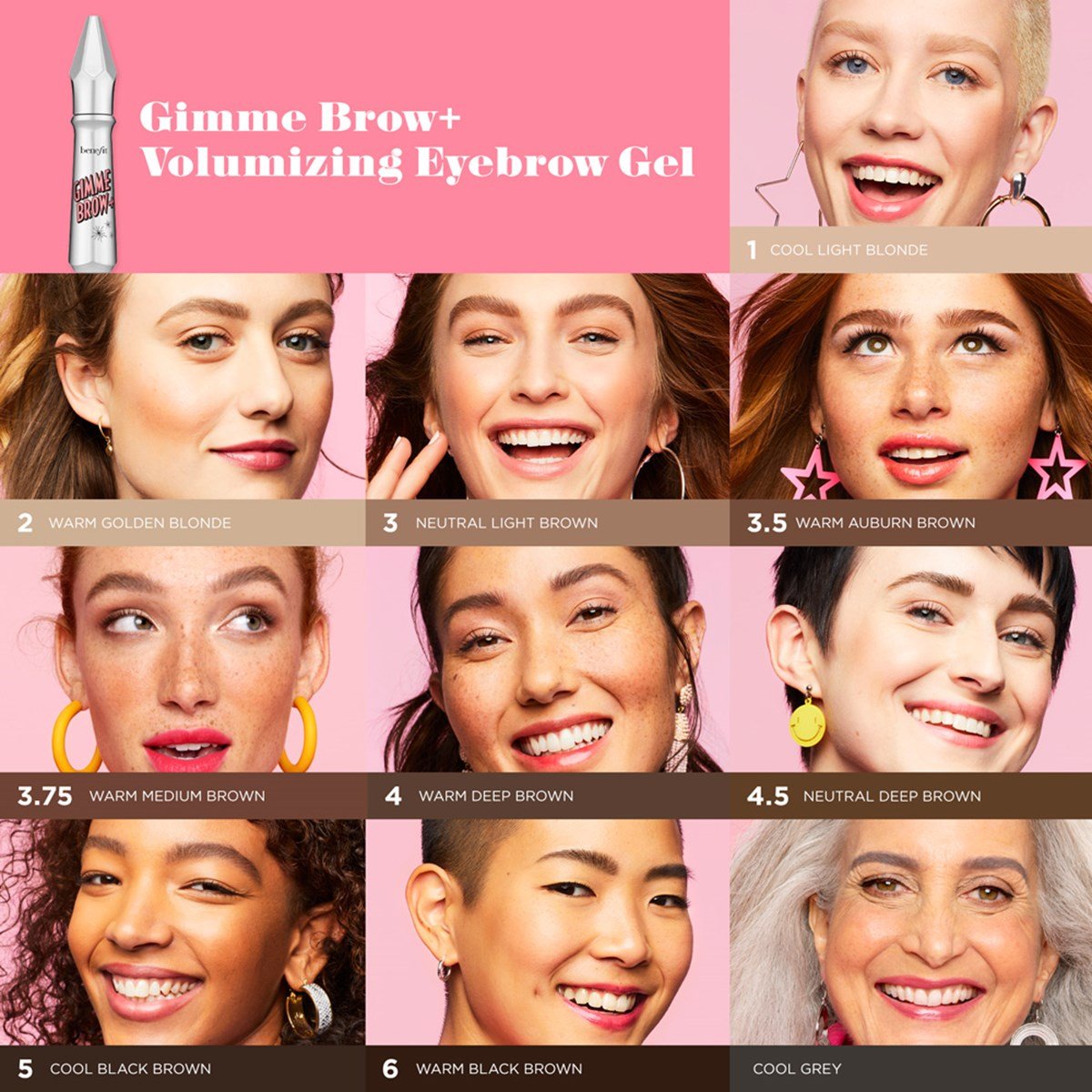 Benefit Gimme Brow plus Volumizing Fiber Gel Mascara3 - Image 2