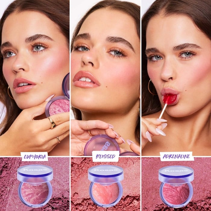 Kosas  Blush is Life Baked Talc-Free Dimensional + Brightening Blush - Image 4