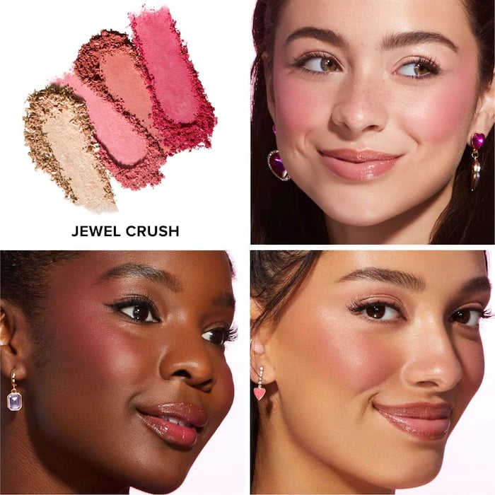 Too Faced Jewel Crush Blush & Highlighter Face Palette - Image 2