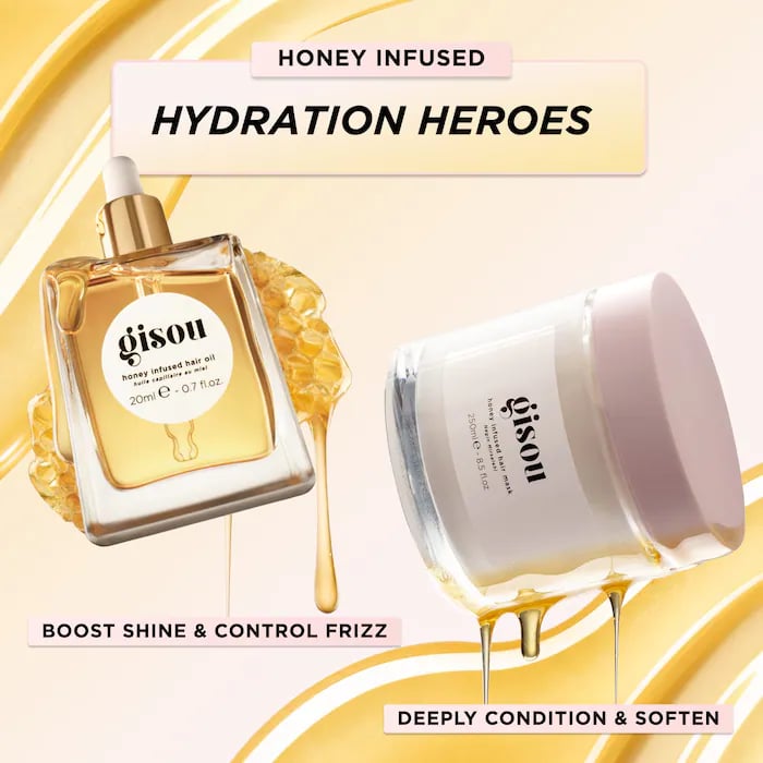 Gisou Honey Infused Hydrating Hair Mask - صورة 7