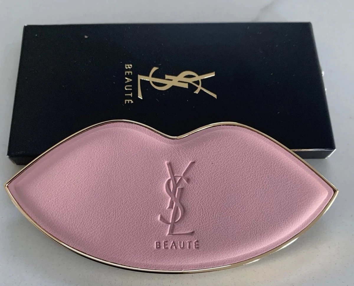 ysl beaute pink lip pocket mirror - Image 4