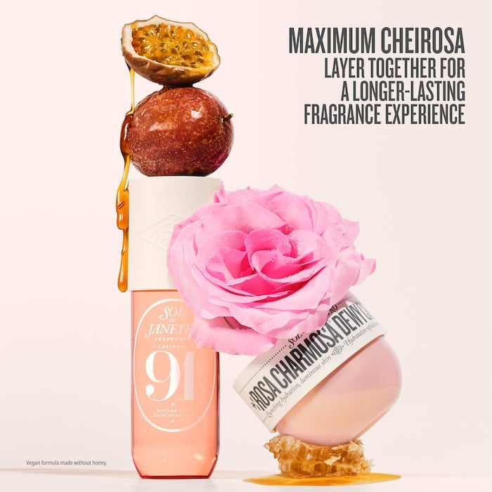 Sol de Janeiro Rosa Charmosa™ Dewy Body Cream with Rosewater + Crystal Peptides - Image 6