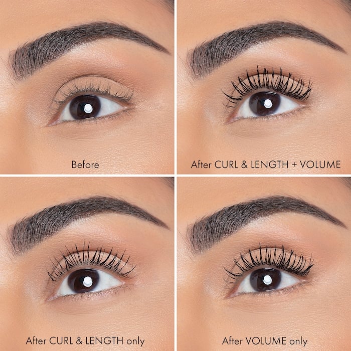 HUDA BEAUTY  Mini LEGIT LASHES Double-Ended Volumizing and Lengthening Mascara - صورة 2