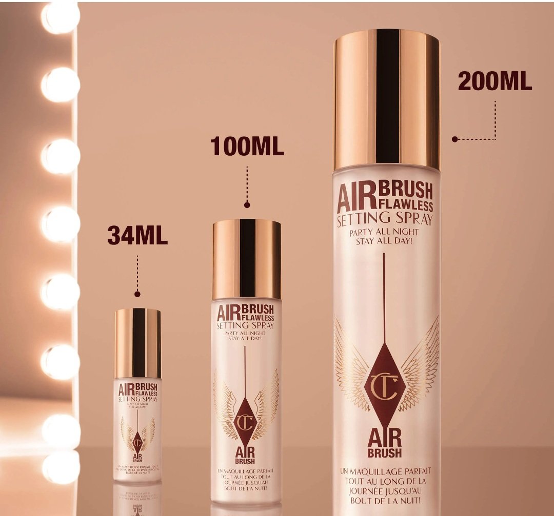 Charlotte Tilbury  Mini Airbrush Flawless Setting Spray Duo Gift Set - Image 2