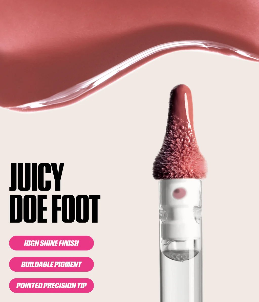 Huda beauty MAKEOUT SESH LIP DUO ROSY NUDES - Image 6