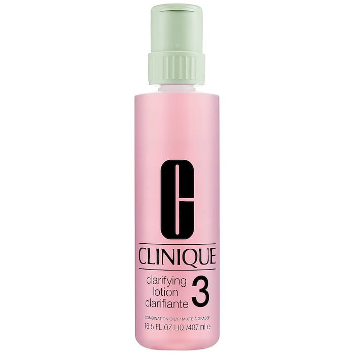 CLINIQUE  Clarifying Face Lotion 3 Liquid Exfoliator for Combination Oily Skin - Image 1