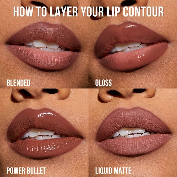 HUDA BEAUTY  Lip Contour  warm brown  Travel size - Image 6