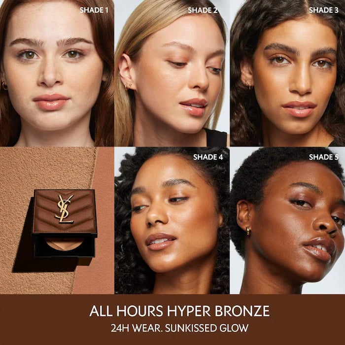 Yves Saint Laurent  All Hours 24H Hyper Sunkissed Glow Bronzer - Image 4