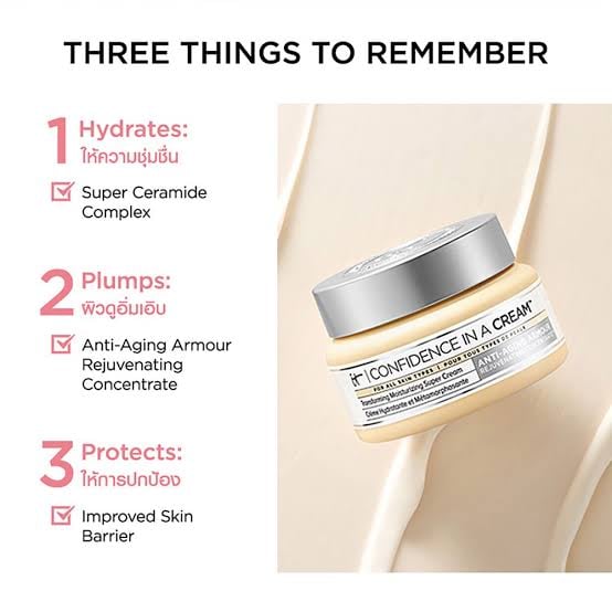 it cosmatics Confidence in a Cream Anti-Aging Hydrating Moisturizer - Image 7