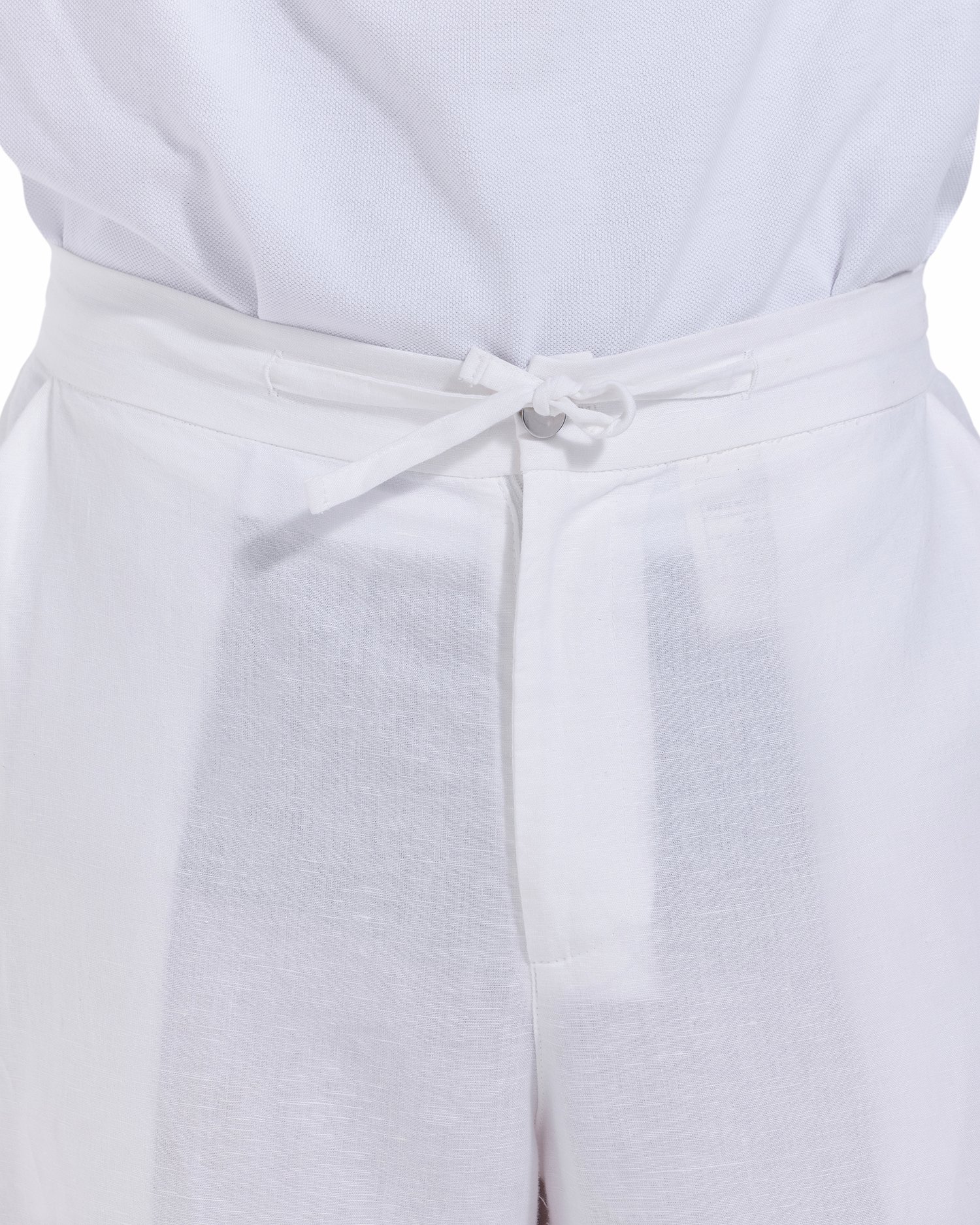White Linen Pants - Image 4