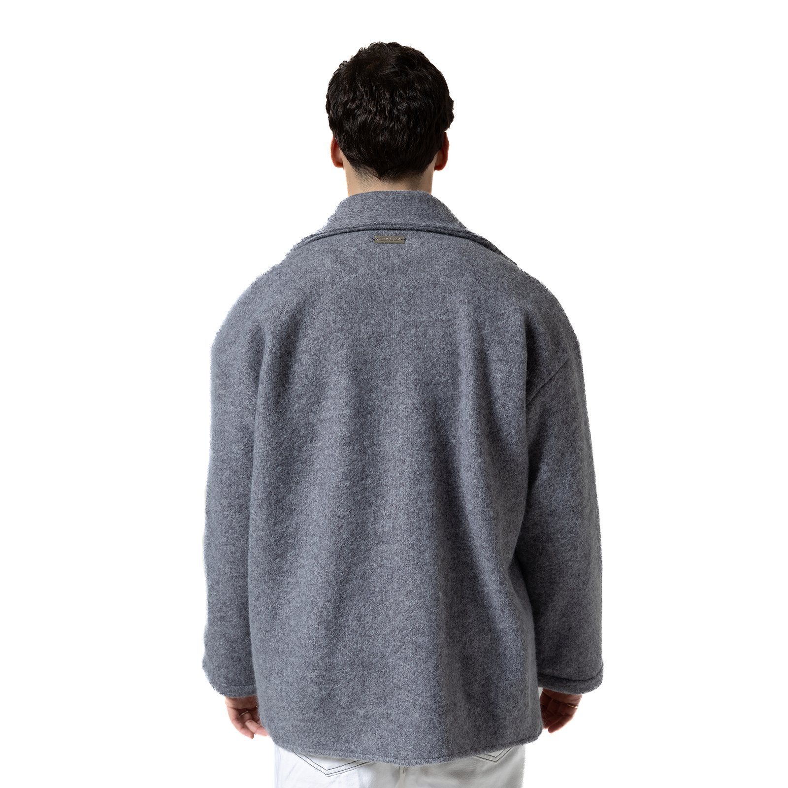Grey Baggy Jacket - Image 3