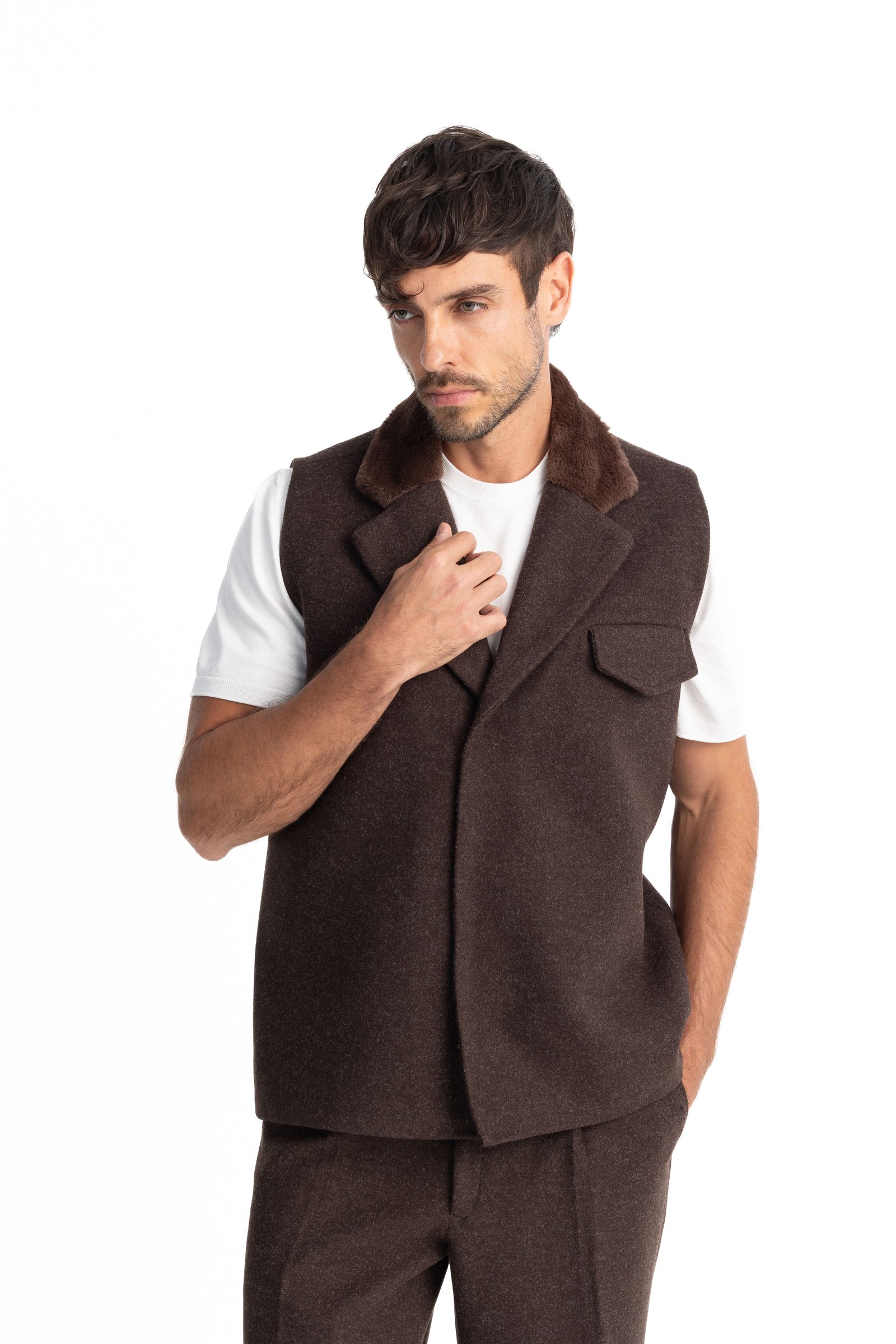 Ted’s Brown vest - Image 3