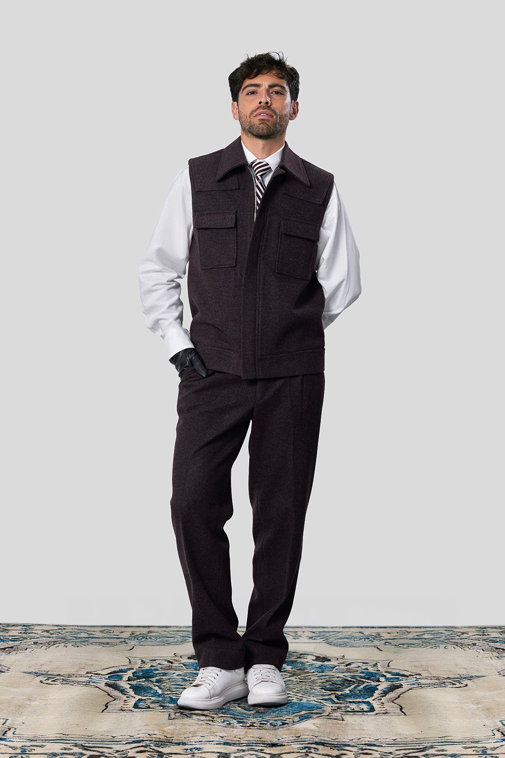 Wiston’s Brown Vest - Image 1