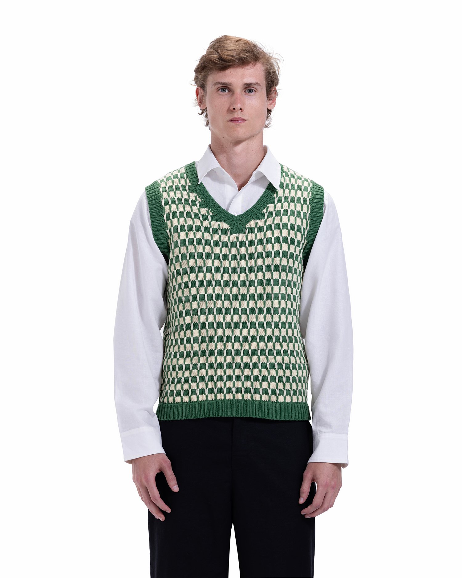 Knitted Vest - صورة 1