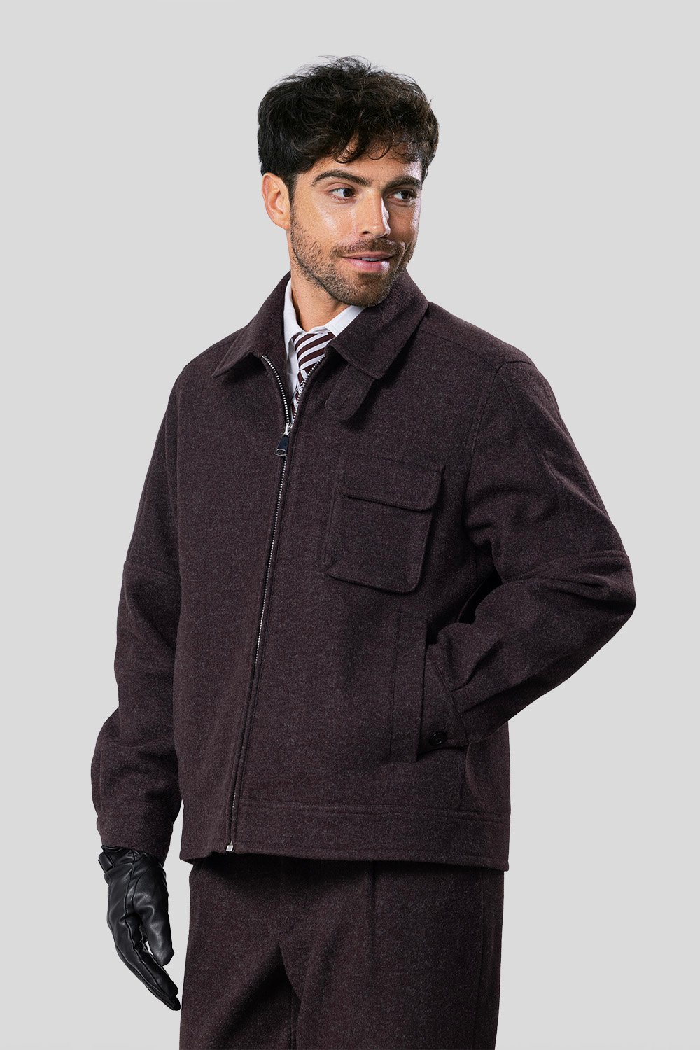 Harren’s Brown Jacket - Image 3