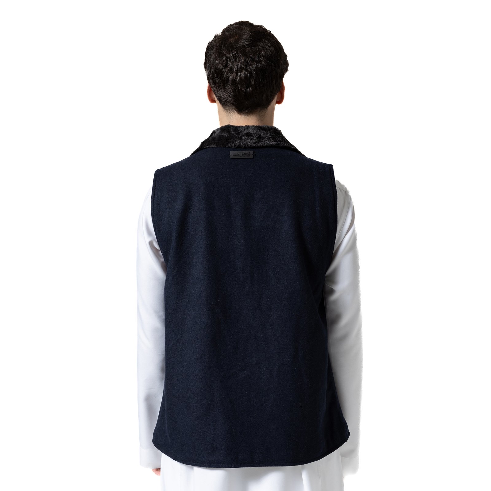 Navy Blue Vest - Image 2