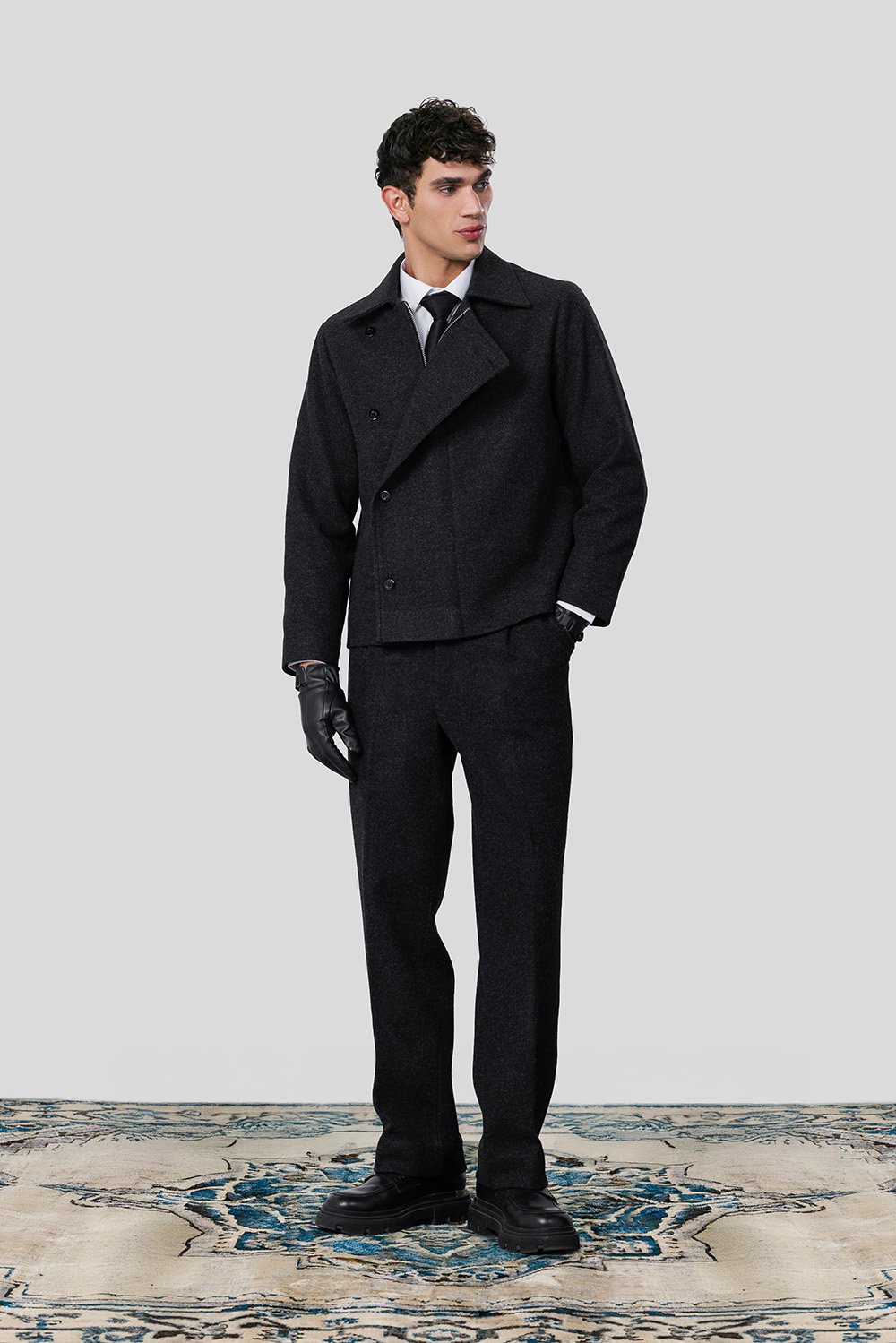 Woolborne Black Jacket - صورة 1