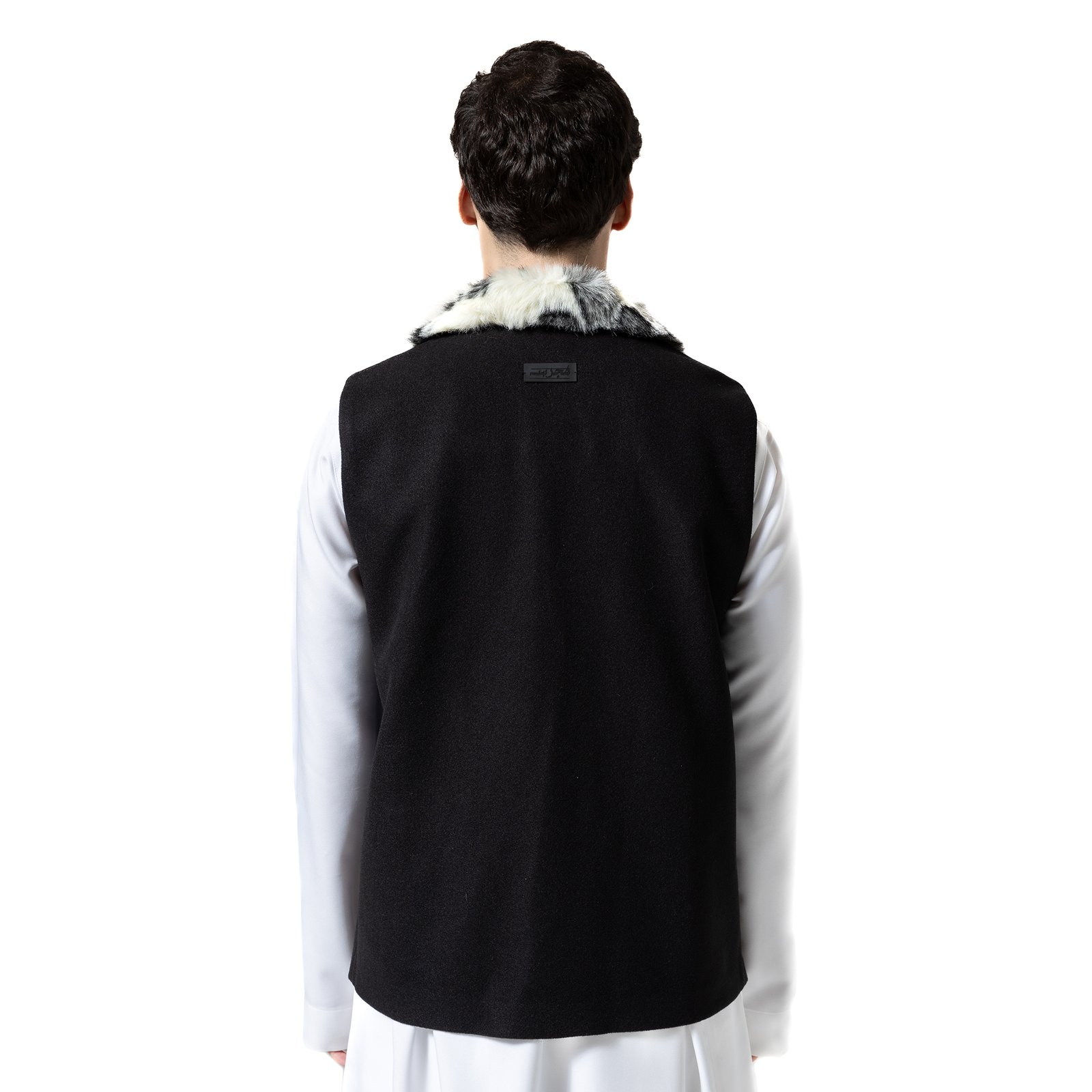 Black Collar Vest - Image 2