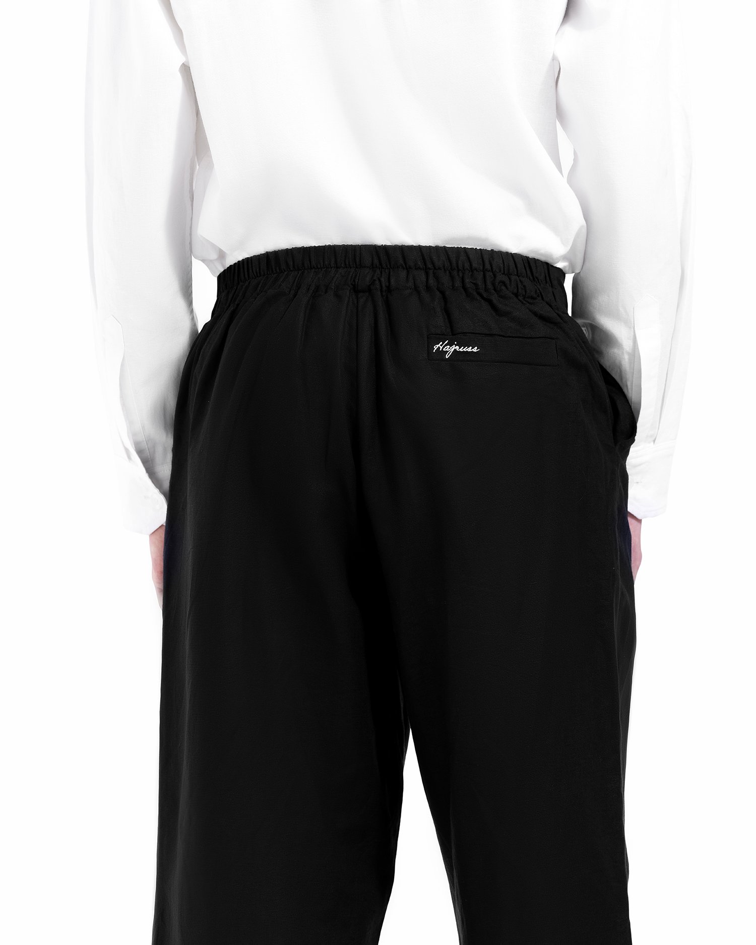 Black Linen Pants - Image 3