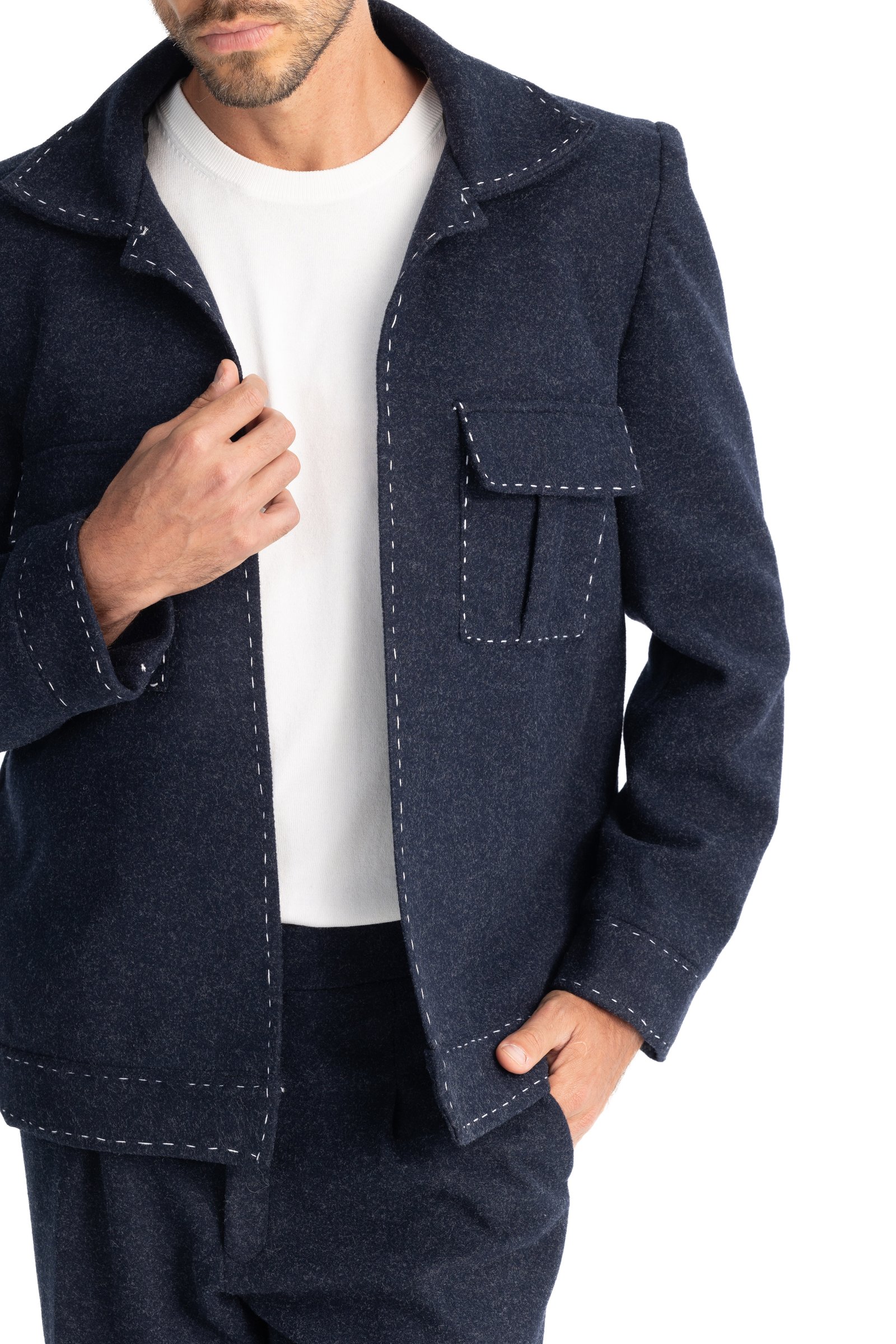 Fred’s Navy Jacket - Image 2