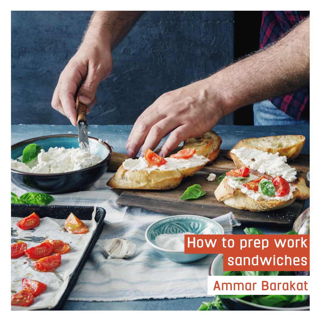 How to prep work sandwiches - Image 1
