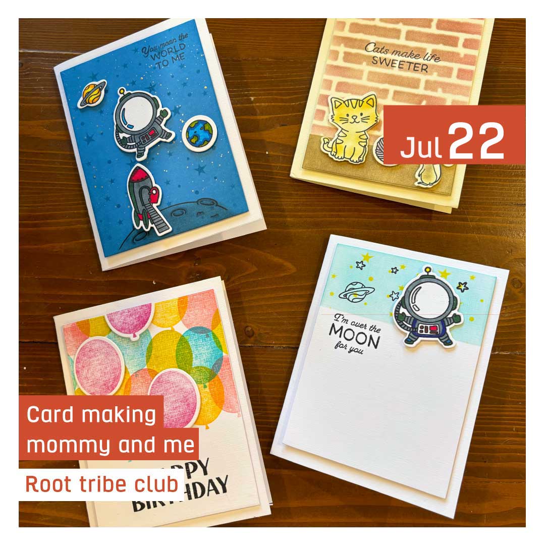 Card making mommy and me - Image 1