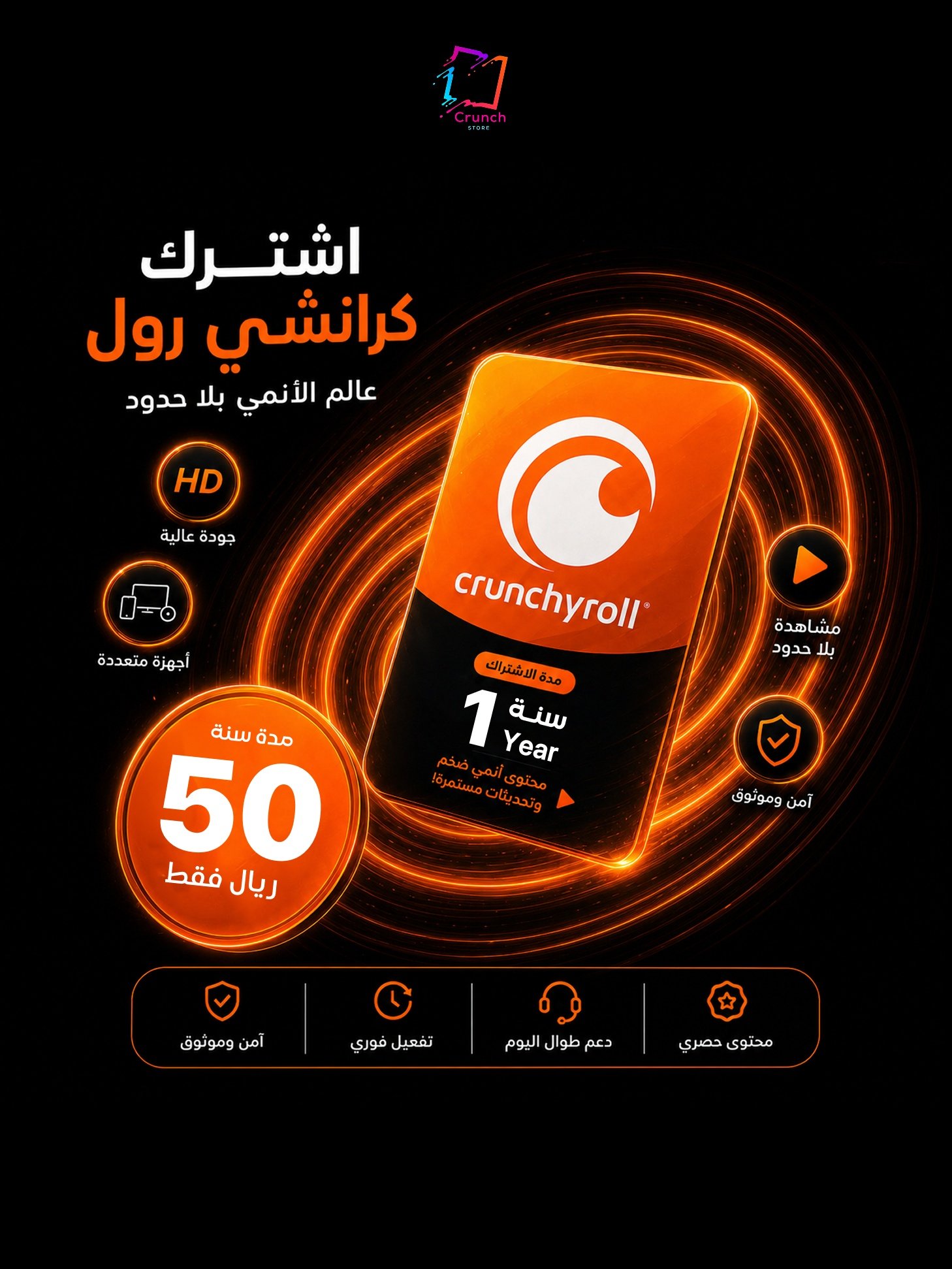   اشتراك كرانشي رول ل سنة - صورة 1