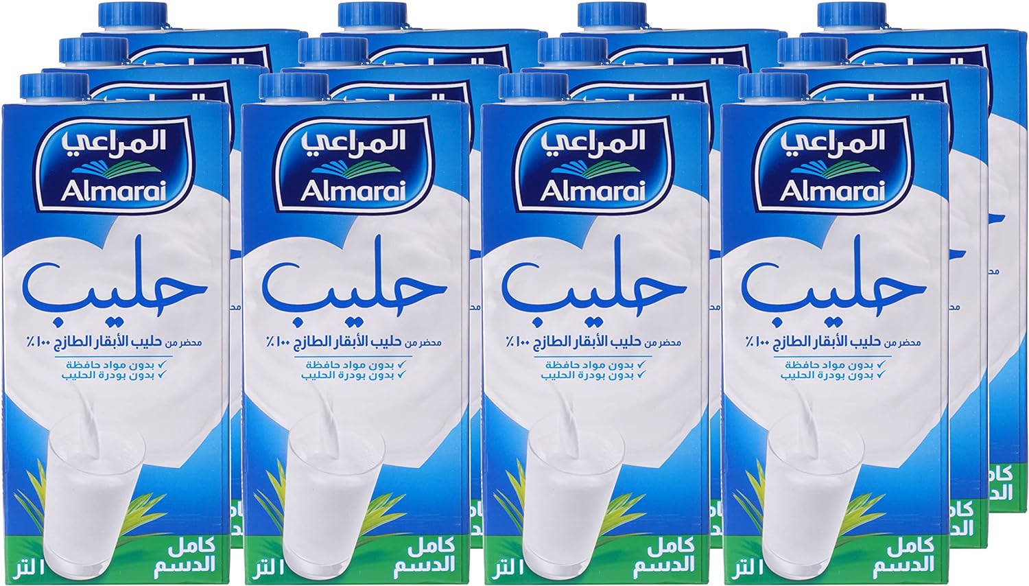 حليب المراعي ( 1 * 12 ) لتر - Image 1