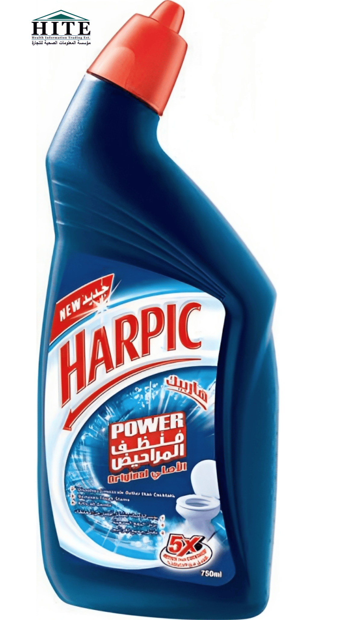 Harpic Limescale Remover Toilet Cleaner - عبوة منظف الحمام من هاربيك على هيئة سائل - صورة 1