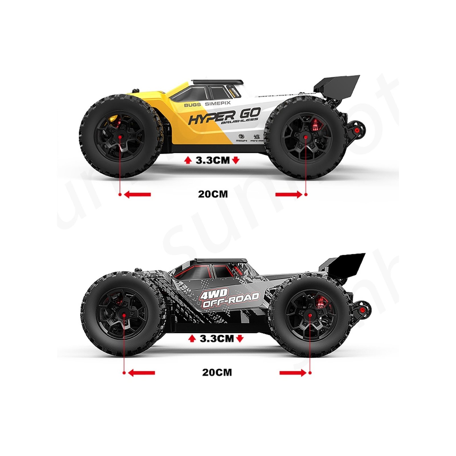 MJX hyper GO 1/14 Buggy - Image 5