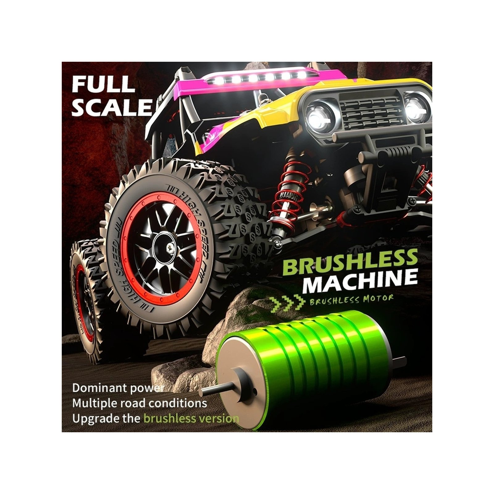 RIGID PRO 1/14 Brushless Buggy RTR - صورة 3