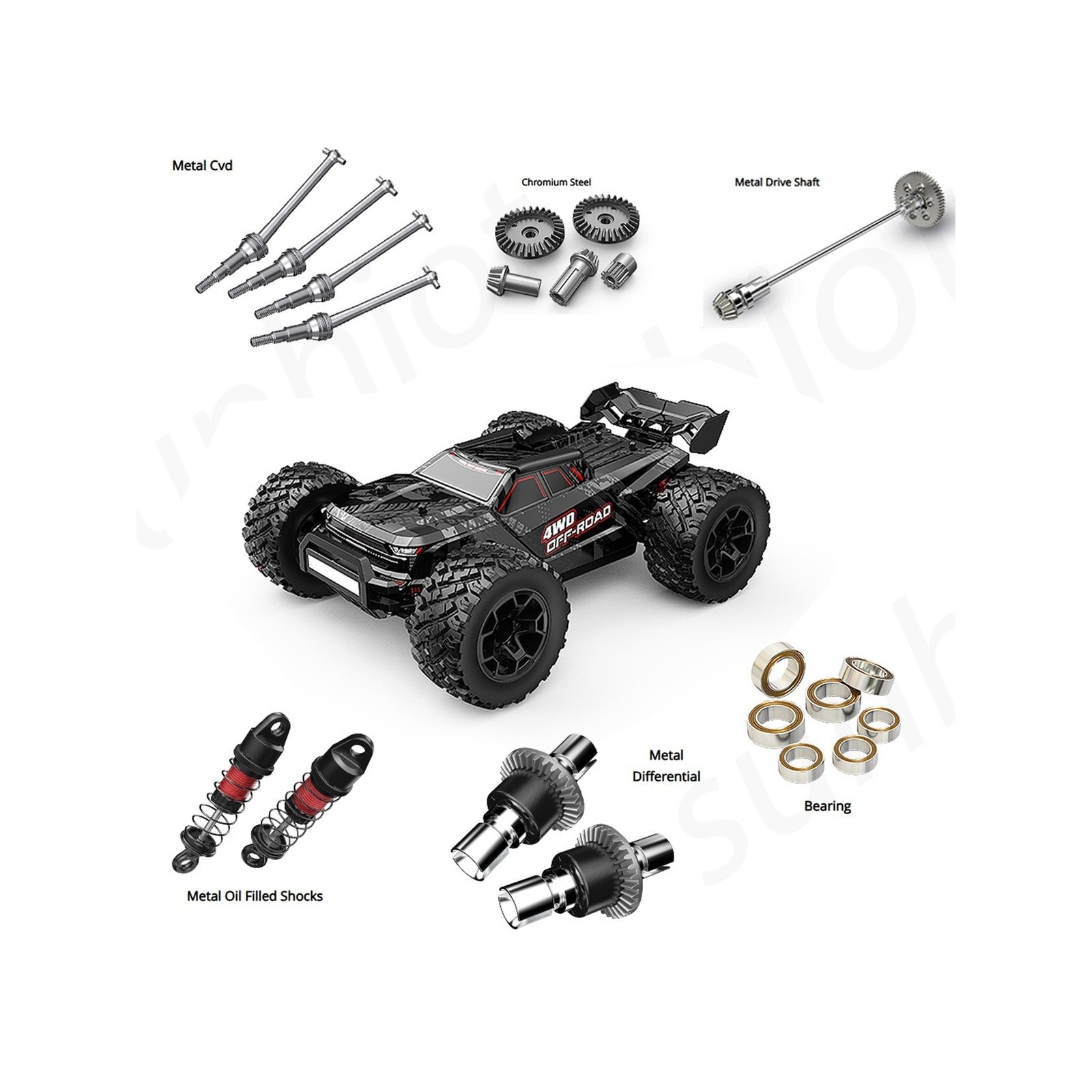 MJX hyper GO 1/14 Buggy - Image 7