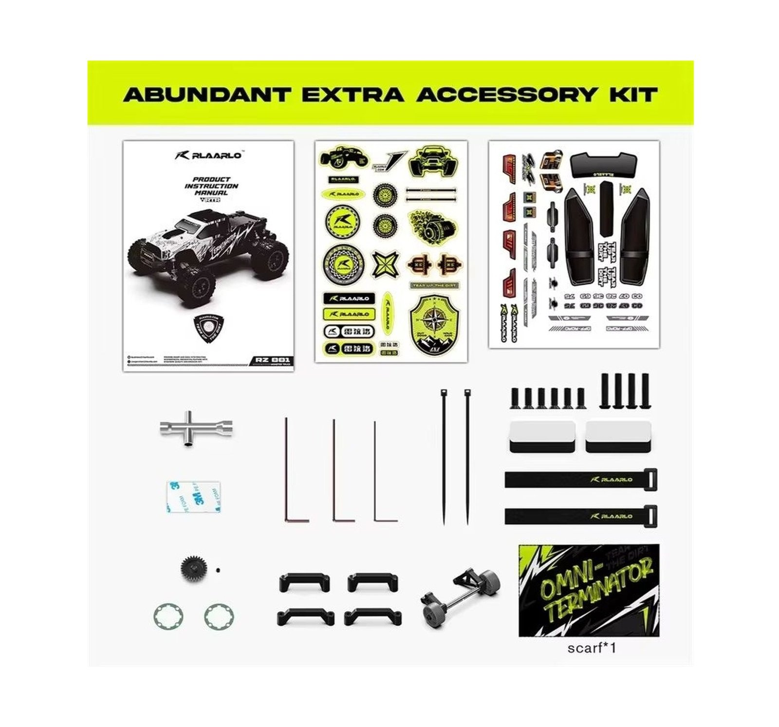 Relaarlo OMNI TERMINATOR 1/10 Brushless TRUCK - Image 5