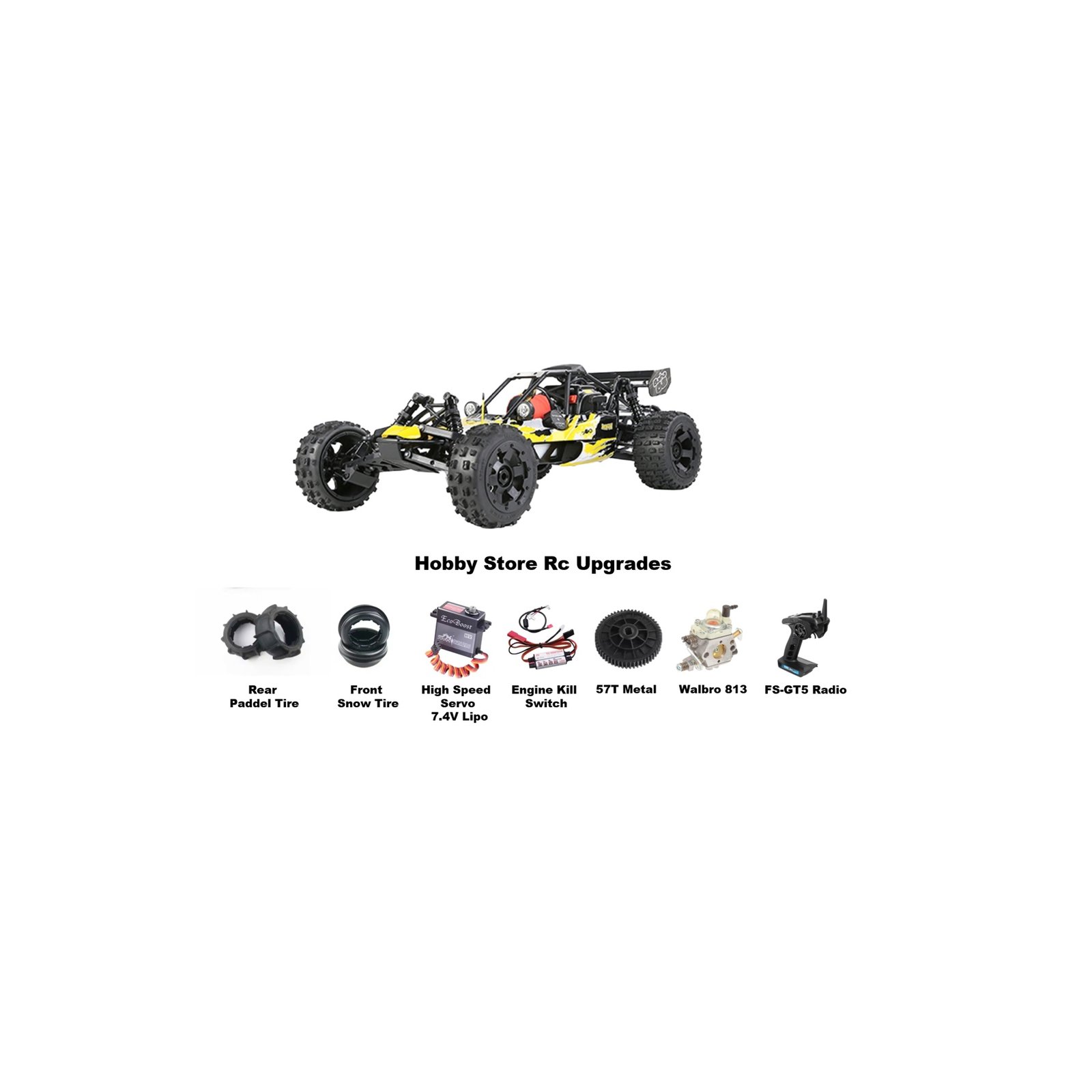 Baja 5B 29cc Buggy Upgraded By Hobby Store RC - Image 1
