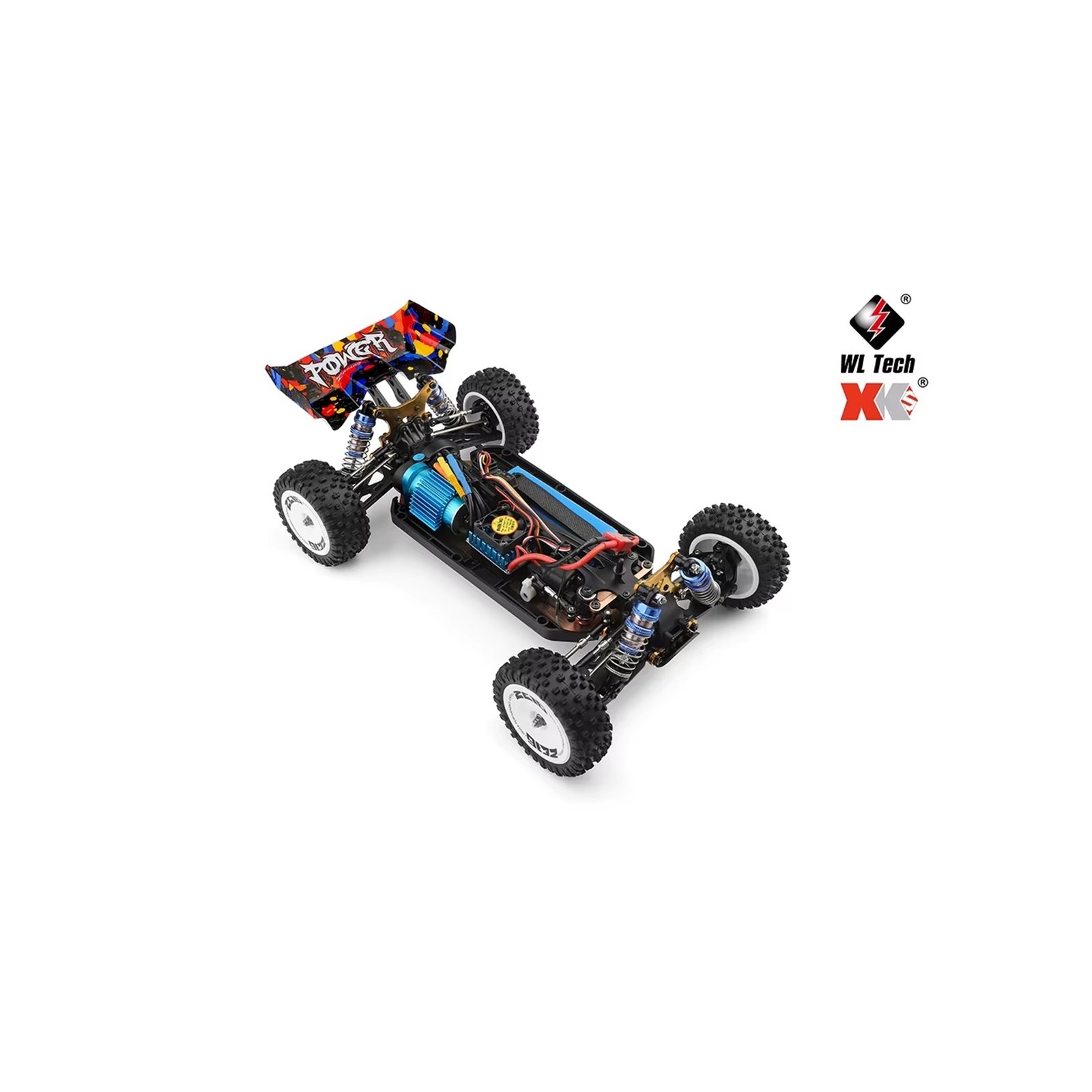 WLtoys 124007 Brushless 1/12 High Speed 4WD Off-Road Buggy RTR - Image 3