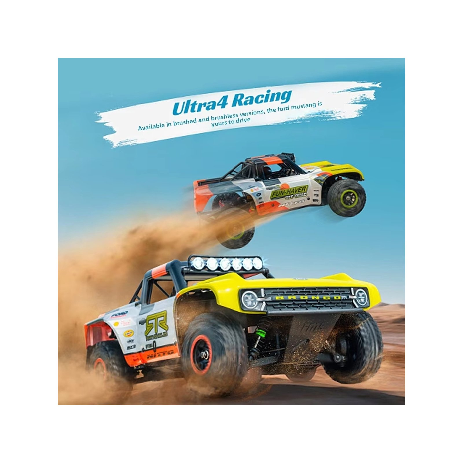 FMS FORD BRONCO 1/18 Brushless RTR - صورة 4