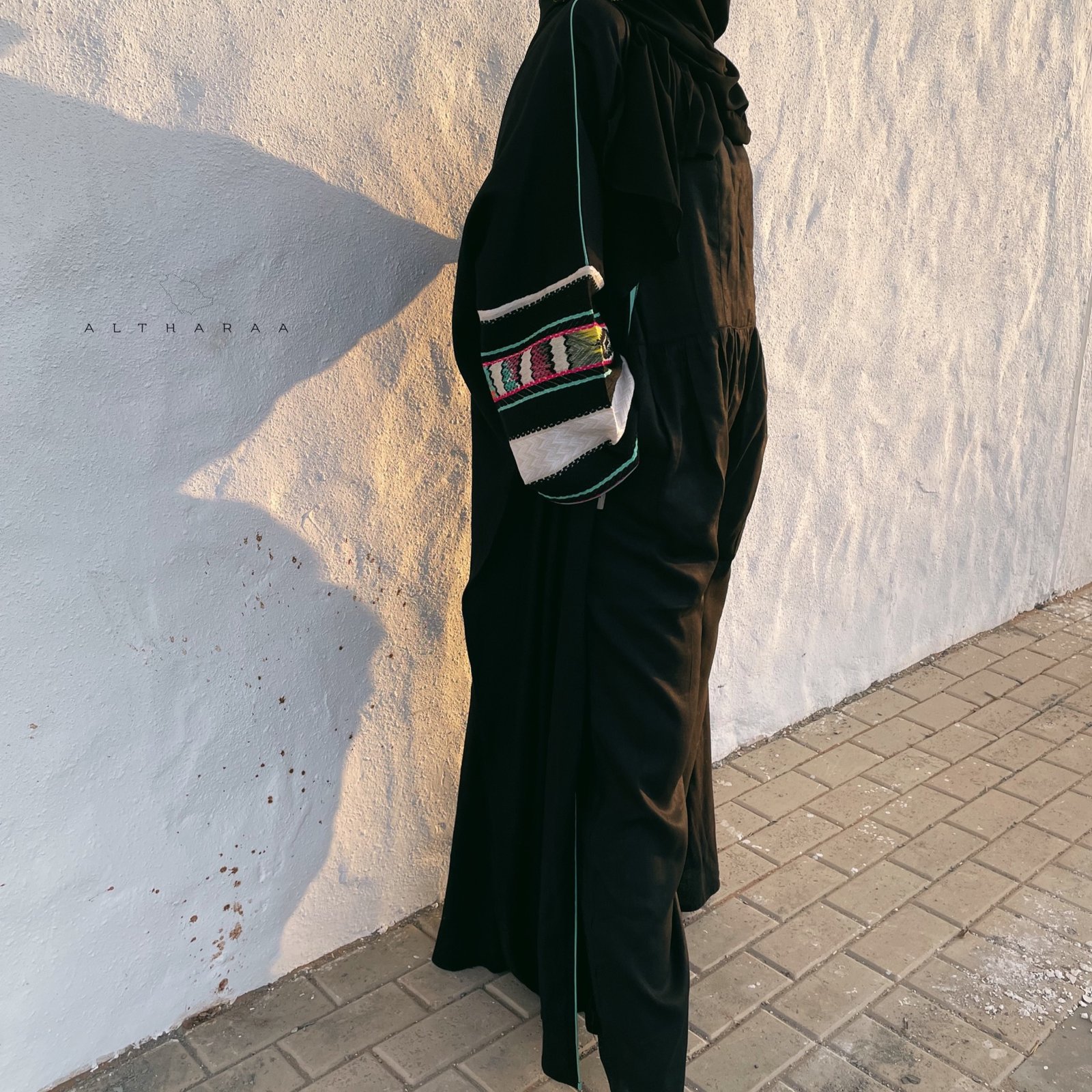 جمبسوت لينن طبيعي (أسود) - Image 1