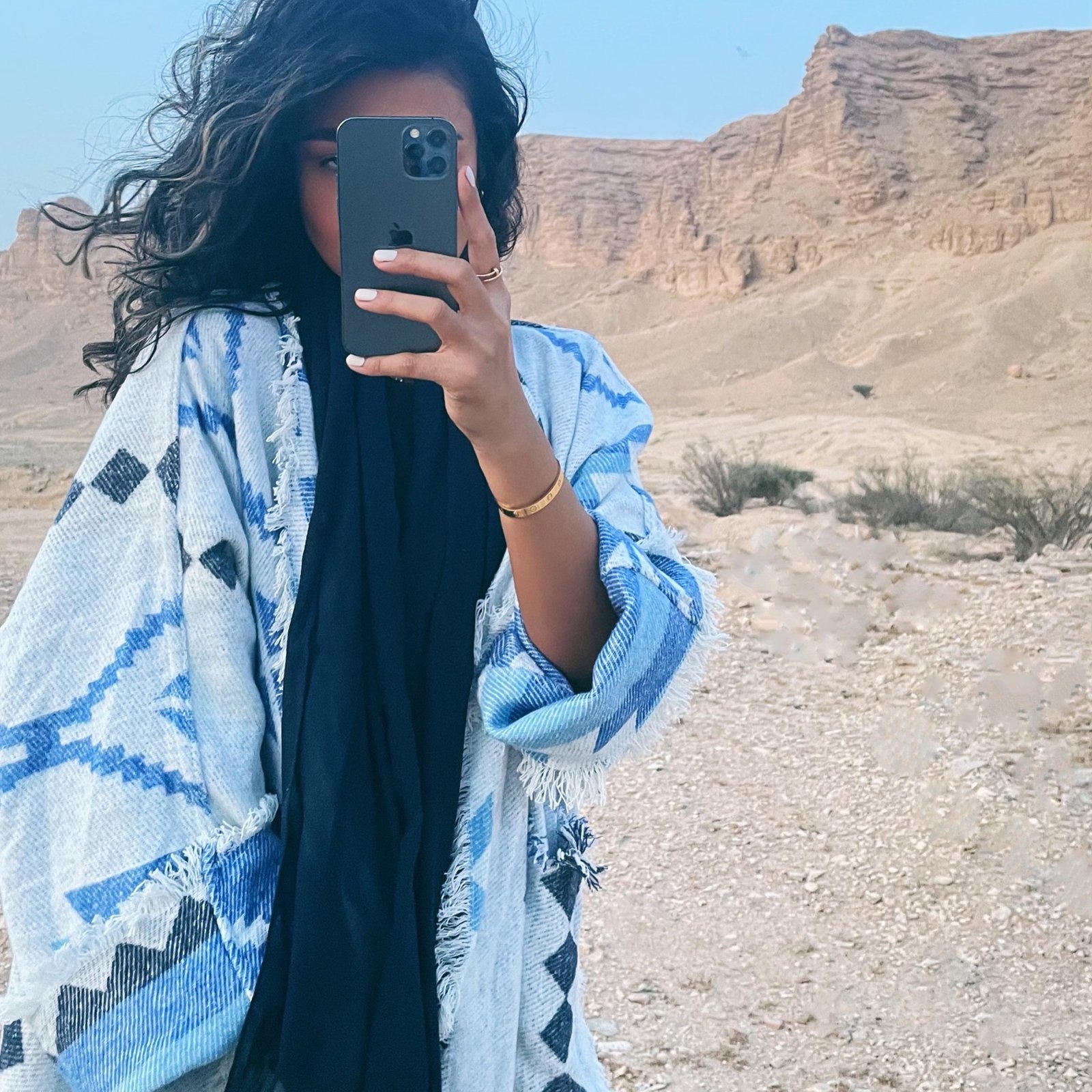 صوف تركي دبل فيس (كحلي) - صورة 8