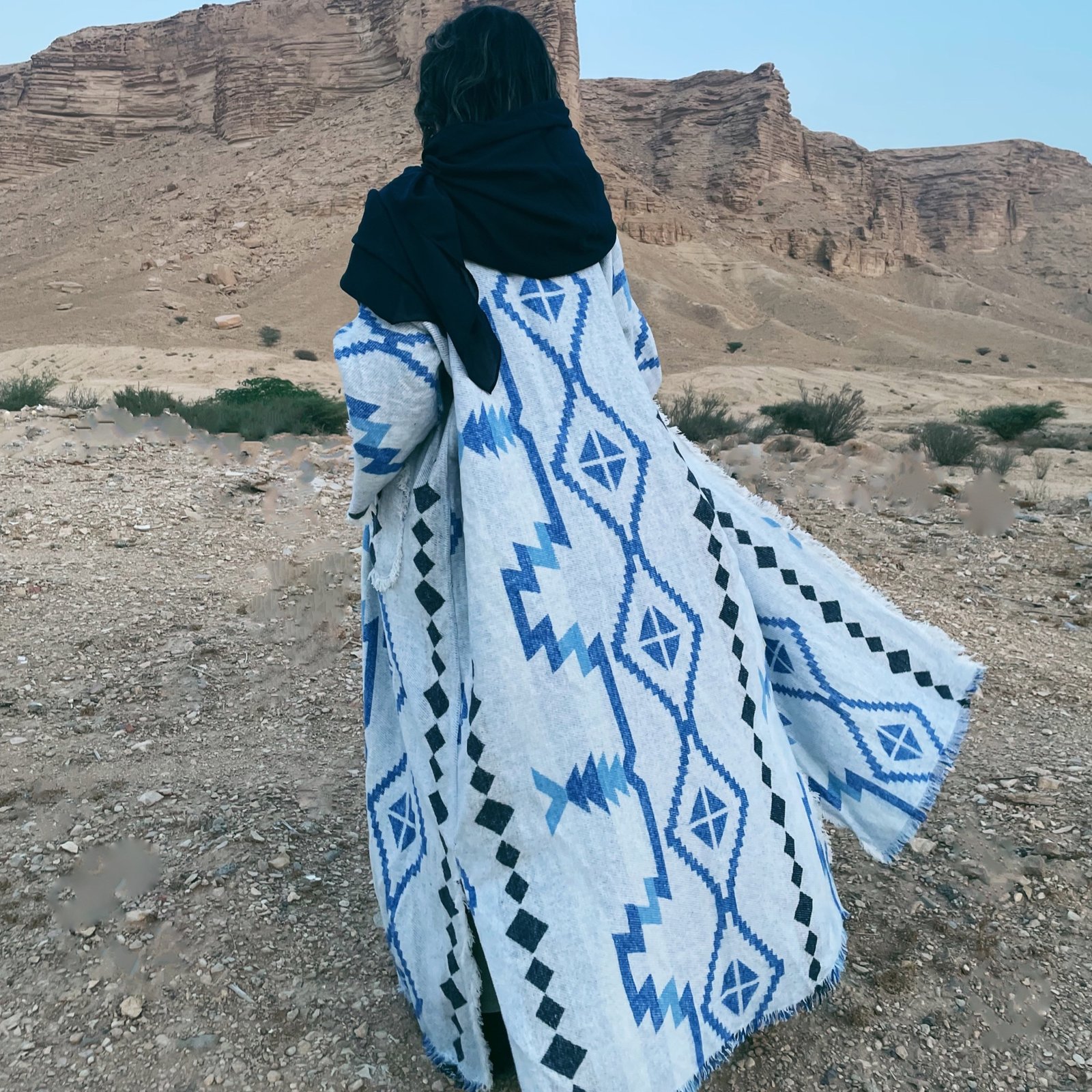 صوف تركي دبل فيس (كحلي) - صورة 7