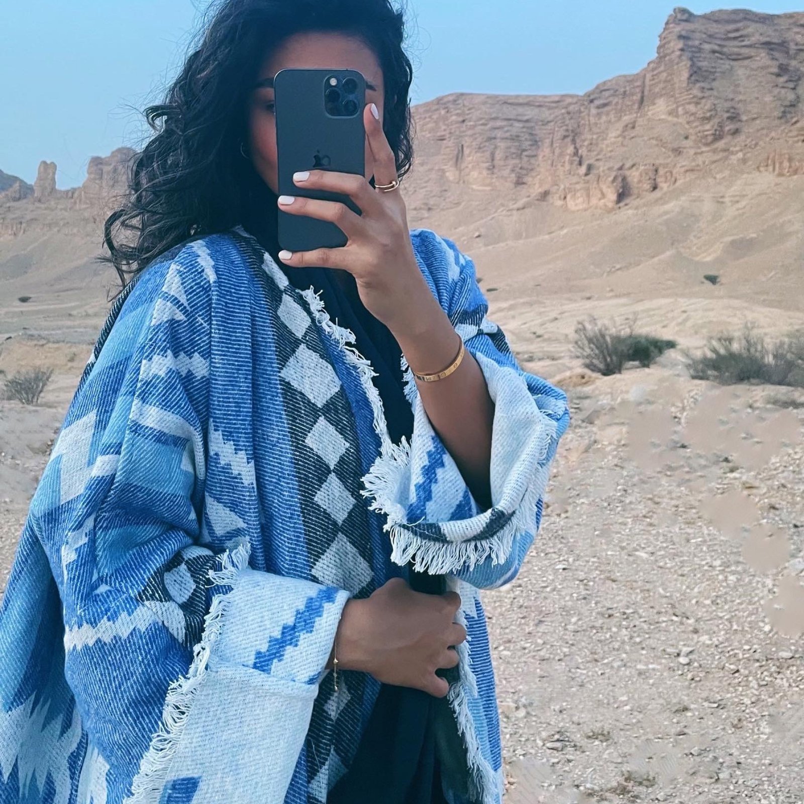 صوف تركي دبل فيس (كحلي) - صورة 5