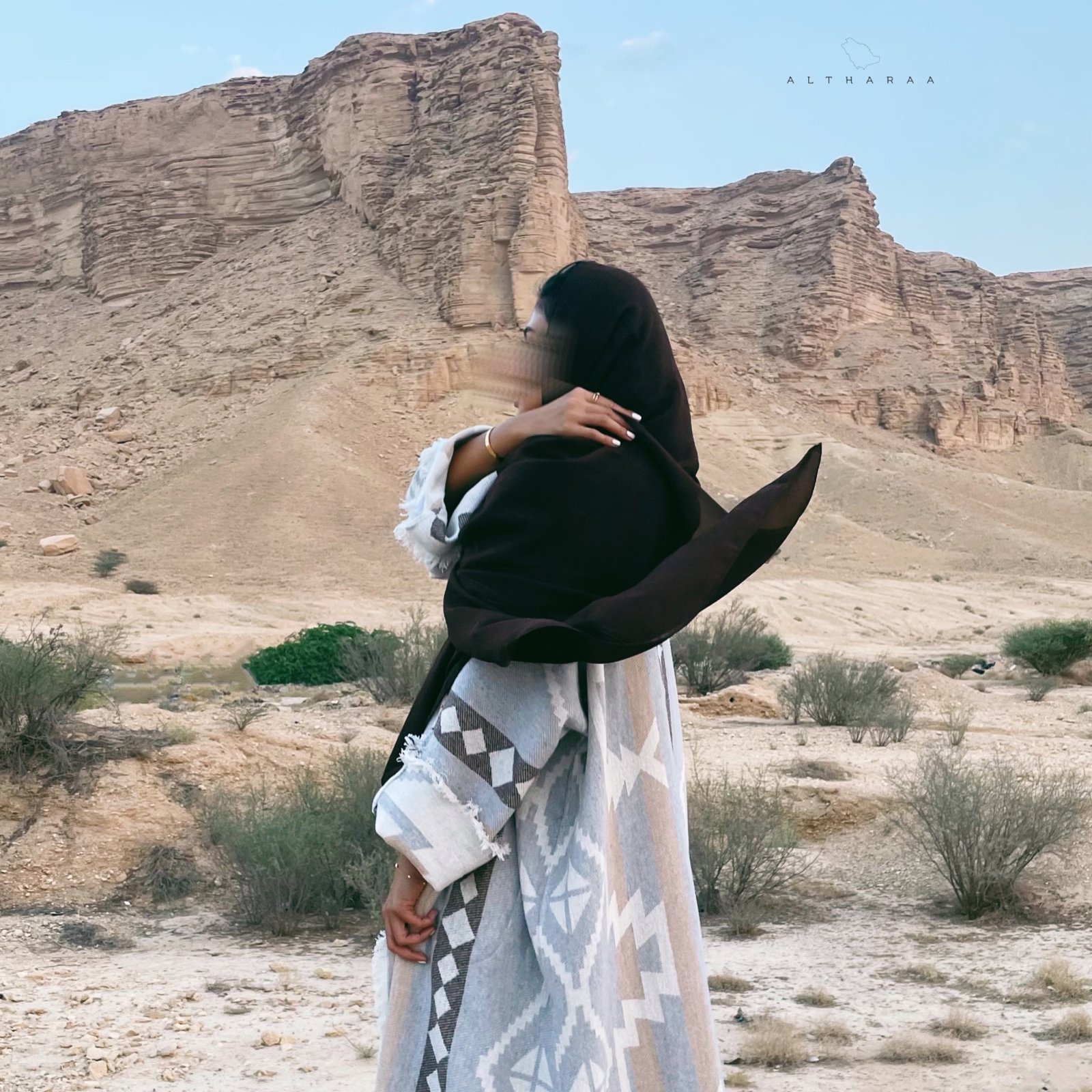 صوف تركي دبل فيس (بني) - صورة 4