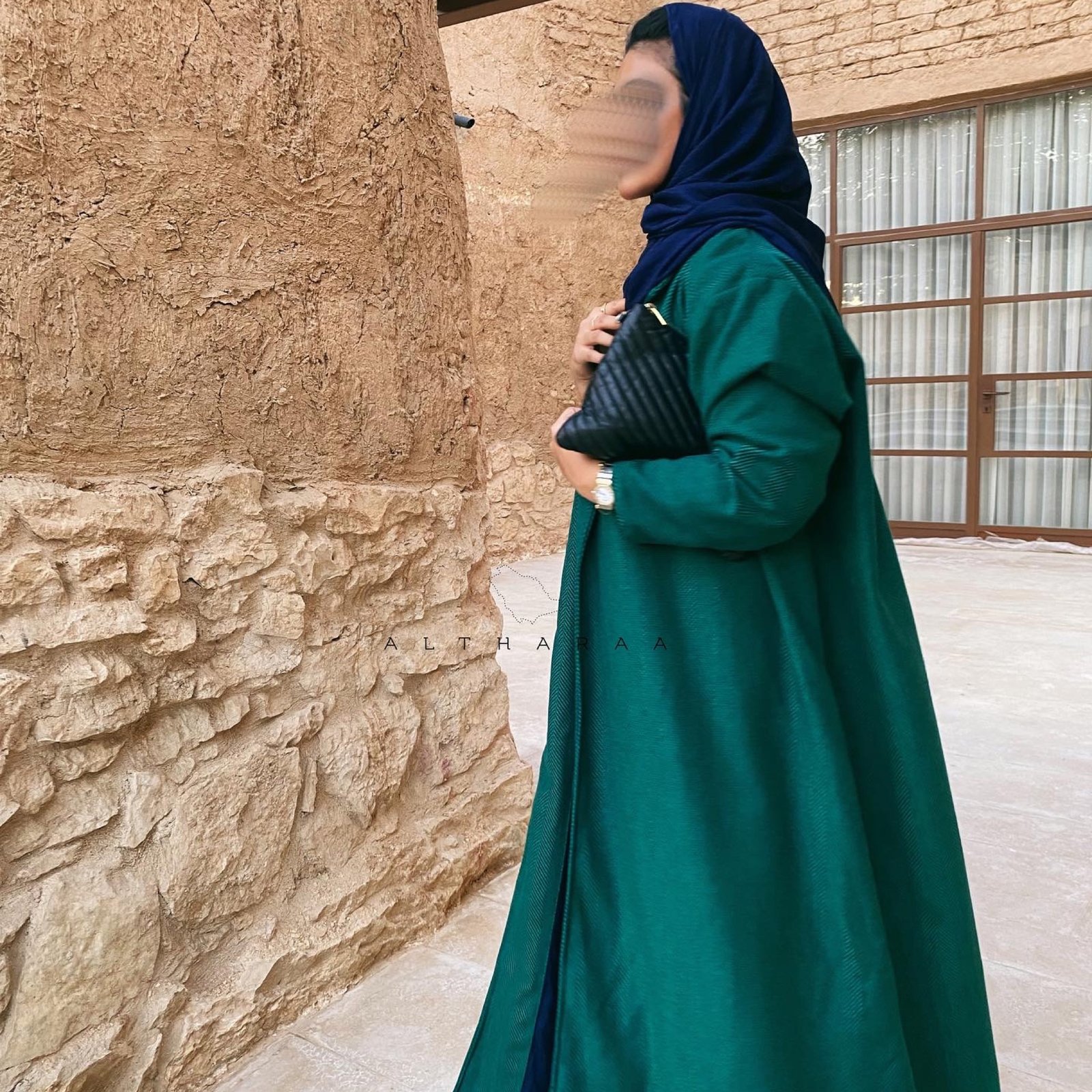 Emrald Green Coat  - صورة 1